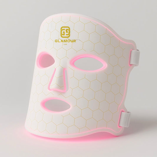 Glamour Luxe 7-Color LED Face Mask – Anti-Aging & Acne Light Therapy